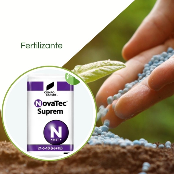 Fertilizante NovaTec Suprem 21-5-10