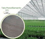 Tela Monofilamento Branca 50%