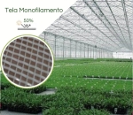 Tela Monofilamento Branca 50%