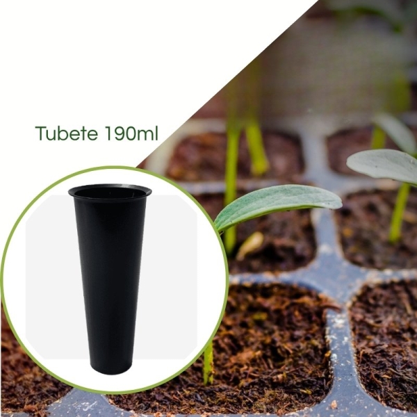 Tubete 190ml  Cilíndrico JKS  - Pacote com 630 peças