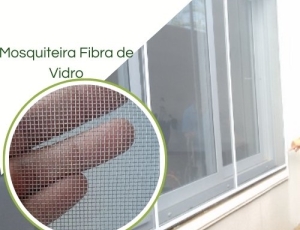 Tela Mosqueteira De Fibra De Vidro Revestida de PVC com Anti Chama(EQ)
