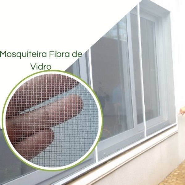 Tela Mosqueteira De Fibra De Vidro Revestida de PVC com Anti Chama(EQ)