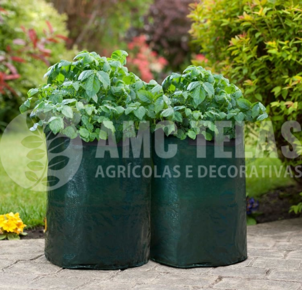 Plant Bag Verde/Preto 150 g/m²