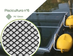 Tela Engorda n° 6 Preta EB6/M10-11mm