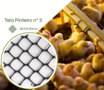 Tela Plástica Pinteiro 1' Pesada N° 3 