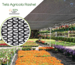 Tela para Sombreamento Preta 50%  para hortaliças, flores e mudas em geral