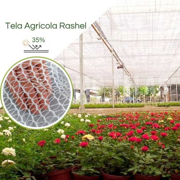 Tela de Sombreamento branca 35% – Ráfia