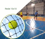 Rede Esportiva e de Proteção 10x10 cm