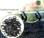 Clip Gancho Presilha Para Prender Tela De Sombrite 