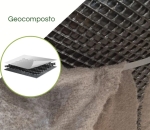 Geocomposto drenante 2LG - 2,0 x 30,0 m