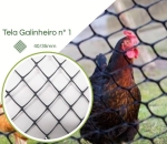 Tela Plástica Galinheiro 2' Pesada N° 1