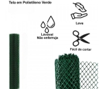 Tela de Proteção Pinteiro EB3 Malha 11/mm VERDE