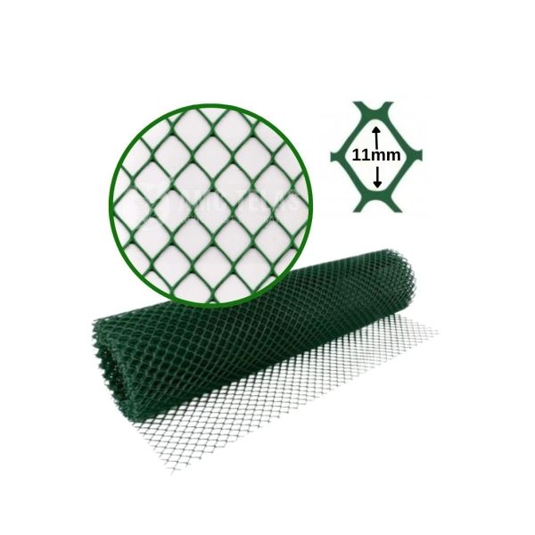 Tela de Proteção Pinteiro EB3 Malha 11/mm VERDE