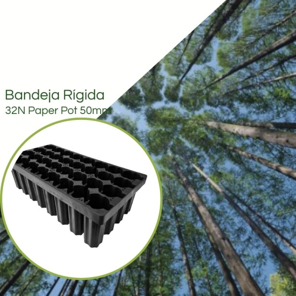 Bandeja P/ Paper Pot 32N (50X150mm) kit c/ 10pç