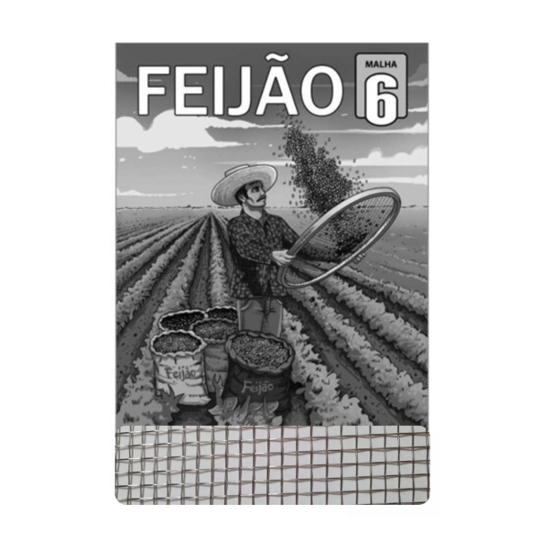 Tela feijão Malha 6- BWG 24