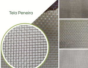 Tela Peneira Feijão Malha 6- BWG 26