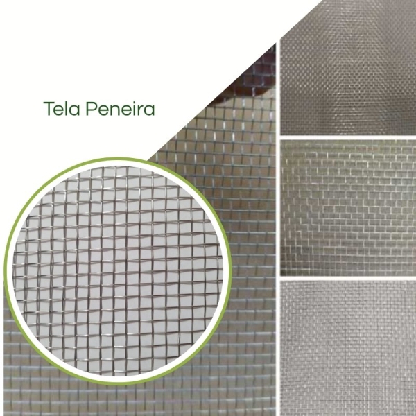 Tela Peneira Feijão Malha 6- BWG 26