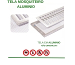 Tela Mosquiteira Aluminio Malha 14 BWG 31 - Fio 0,25