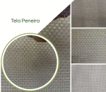 Tela Peneira Arroz Malha 10- BWG 22