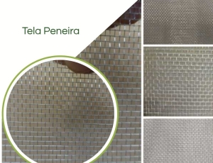 Tela Peneira Arroz Malha 10- BWG 22