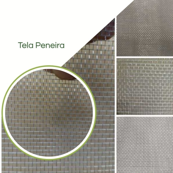Tela Peneira Arroz Malha 10- BWG 22