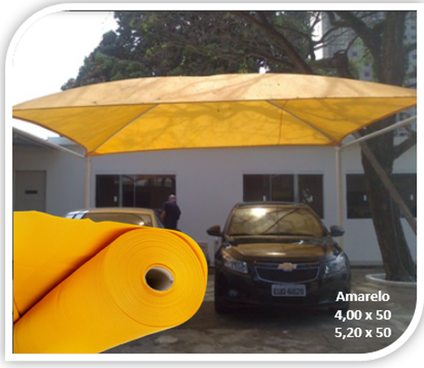 Tela Sombreador Decorativa 190gr (Amarelo)