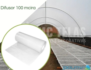 Filme Plástico DIFUSOR  100 micras - Politiv