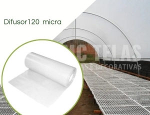 Filme Plástico DIFUSOR  120 micras - Politiv