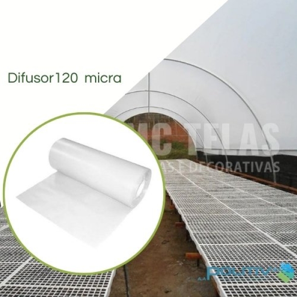 Filme Plástico DIFUSOR  120 micras - Politiv