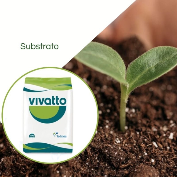 Substrato Vivatto Agricultura 25 Kg Plantação Horta