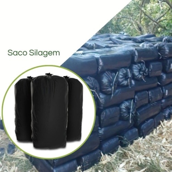 Saco para Silagem Preto (pct c/ 100)      