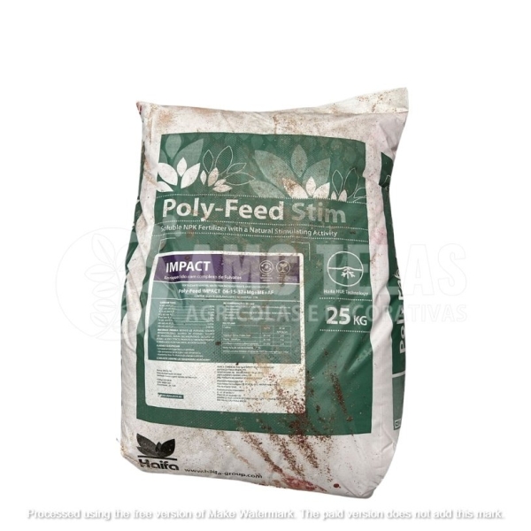 Adubo Poly-Feed Stim  04-15-37 +MG + ME + AF (IMPACT)Haifa - 25 KG