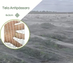 Tela Anti-passaros (6 x 3cm)