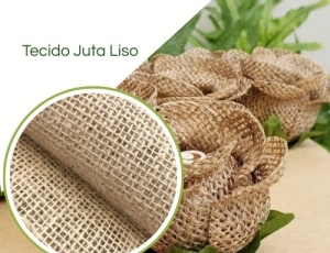 TECIDO DECORAÇÃO JUTA LISO