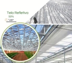 Tela Sombreamento 50% Refletiva 