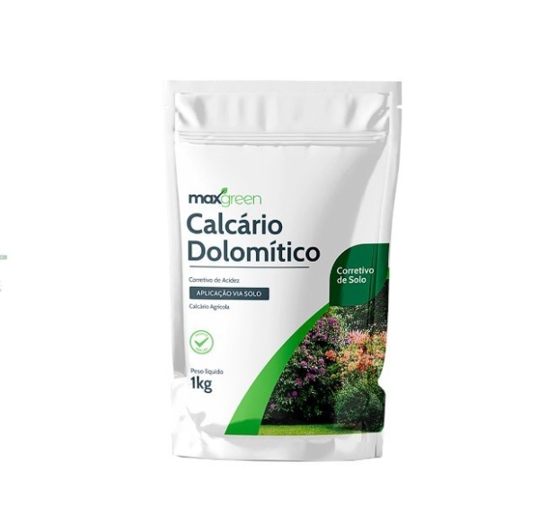 Calcário Dolomítico Forth Maxgreen Corretivo de Solo 1 kg