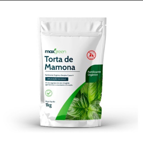 Fertilizante Forth Maxgreen Torta de Mamona para Jardim 1 kg