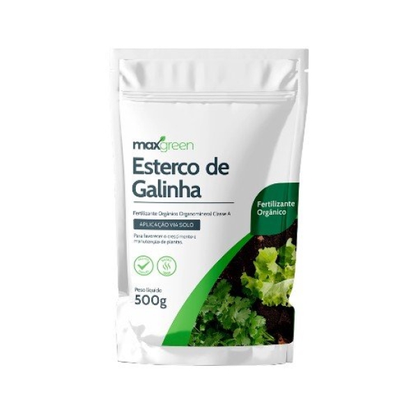 Fertilizante Forth Maxgreen Esterco de Galinha 500g