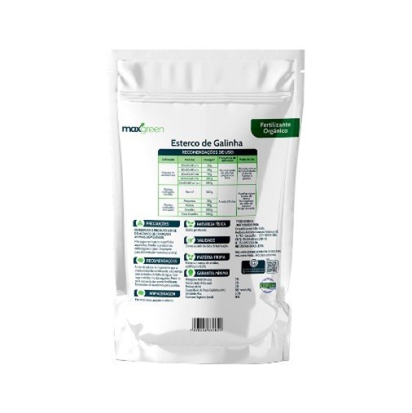 Fertilizante Forth Maxgreen Esterco de Galinha 500g