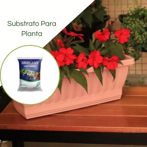 Substrato Para Vasos FloreiraHorta rta Pomar E Outros 20kg Bioplant