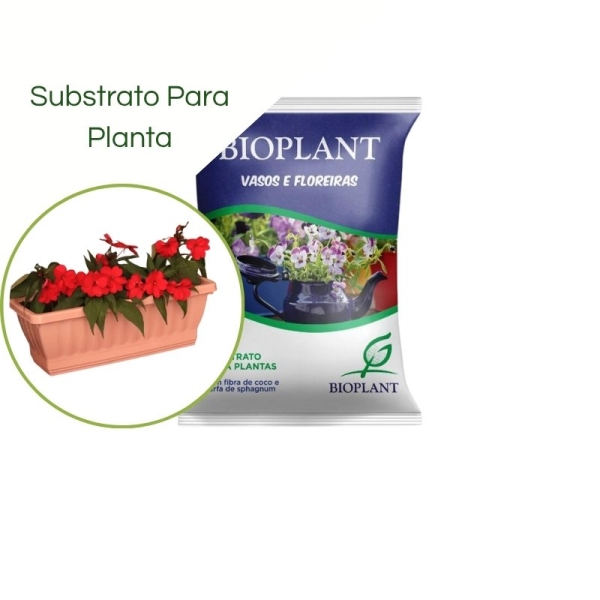 Substrato Para Vasos FloreiraHorta rta Pomar E Outros 20kg Bioplant
