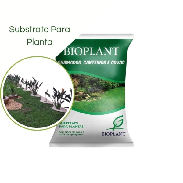 Substrato Para Gramados e Canteiros Pomar  20 kg Bioplant