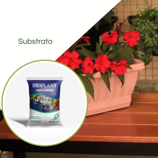 Substrato Para Vasos e Floreira 10 LT - Bioplant