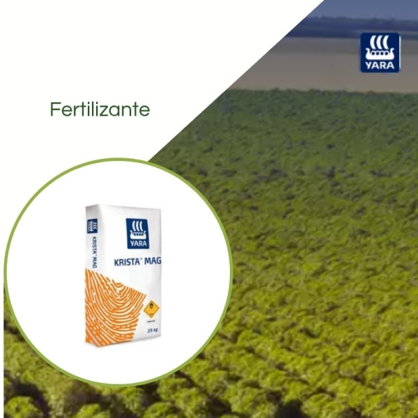 Fertilizante Yara Krista Mag (N) 25kg