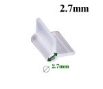 Clipes para  Enxertia 2.8mm Roxo - Pcte com 1.000 pçs