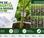 Clipes para Enxertia 2.0 Amarelo - Pcte com 1.000pçs