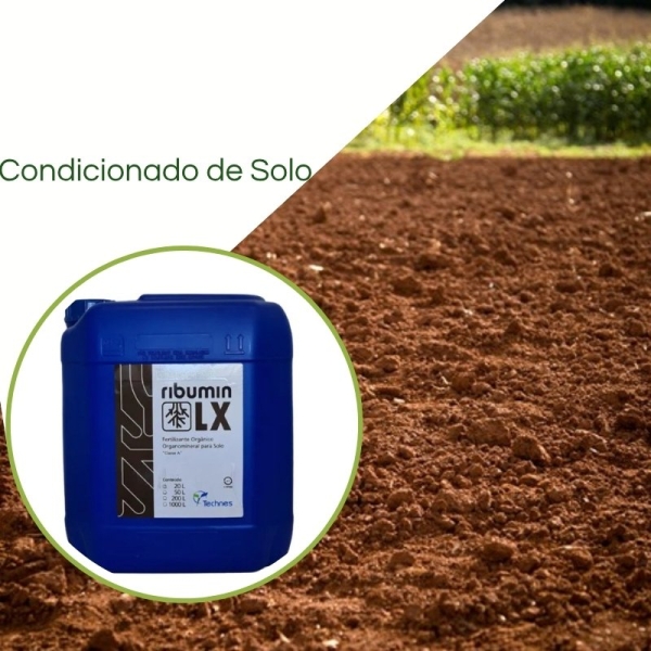 Ribumin LX Balde 20 LTS - Condicionador de Solo Enraizador Technes