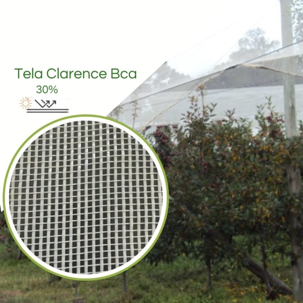 Tela deSombreamento Branca 30% - Clarence