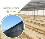 Tela Antiafídeo Preto 50 mesh - Politiv