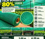 Tela Sombrite 80% Verde